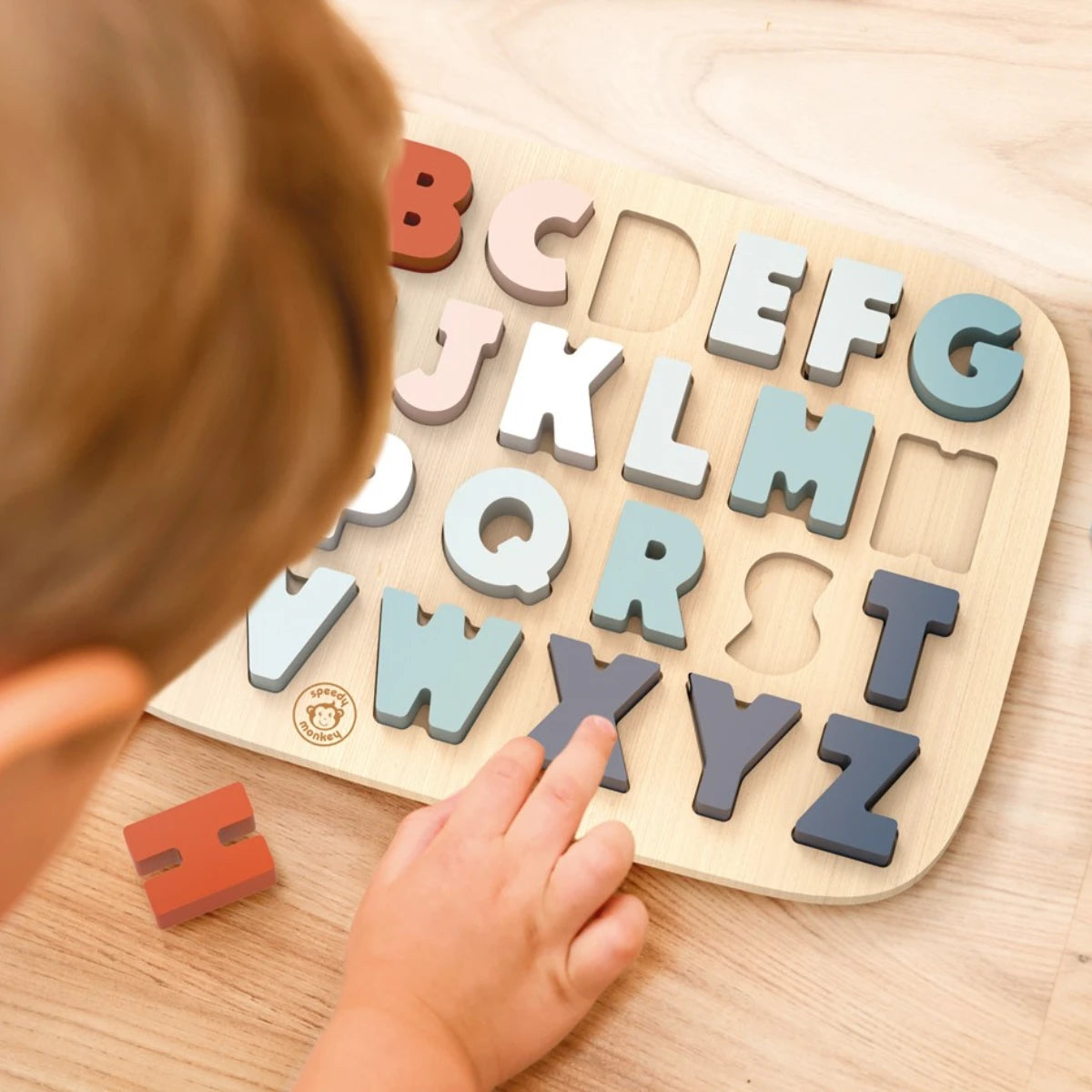 Puzzle Buchstaben - Speedy Monkey
