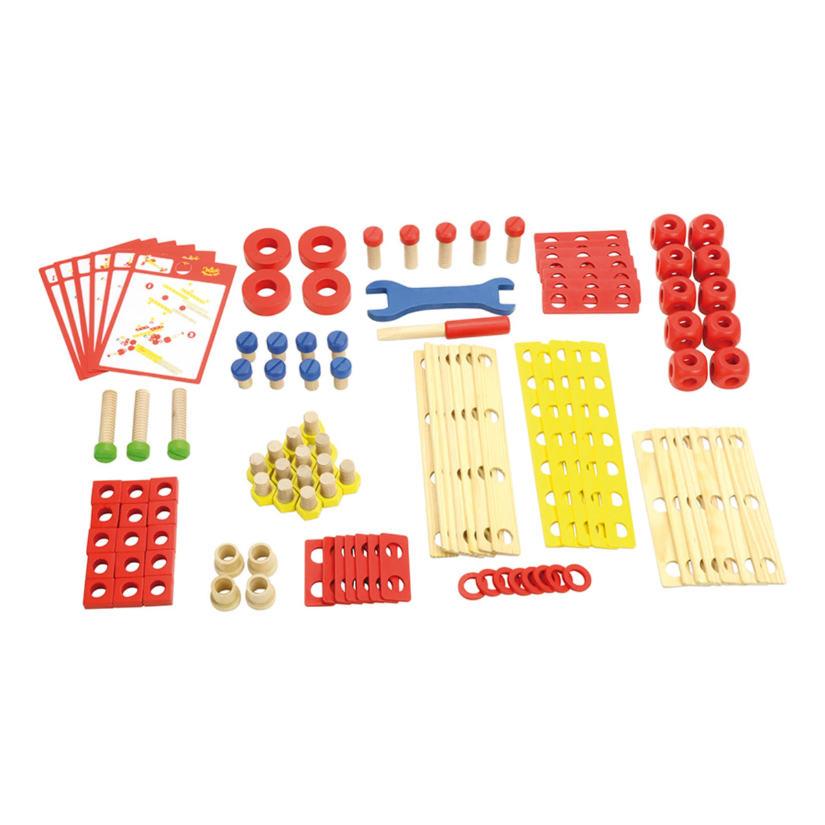 Holz-Konstruktionsset „Batibloc“ (106 Teile) - Vilac
