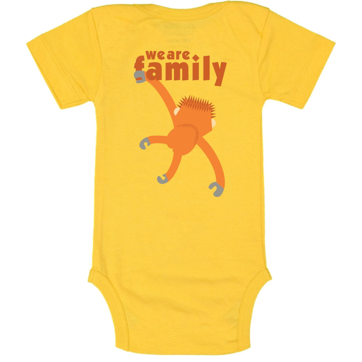 Coq en Pâte – Baby Body Orang-Utan – Gelb – 9–12 Monate