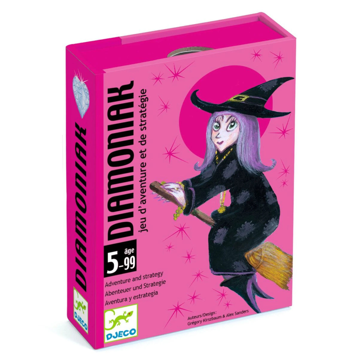 Djeco Kartenspiel „Diamoniak“ – magisches Strategiespiel ab 5 Jahren