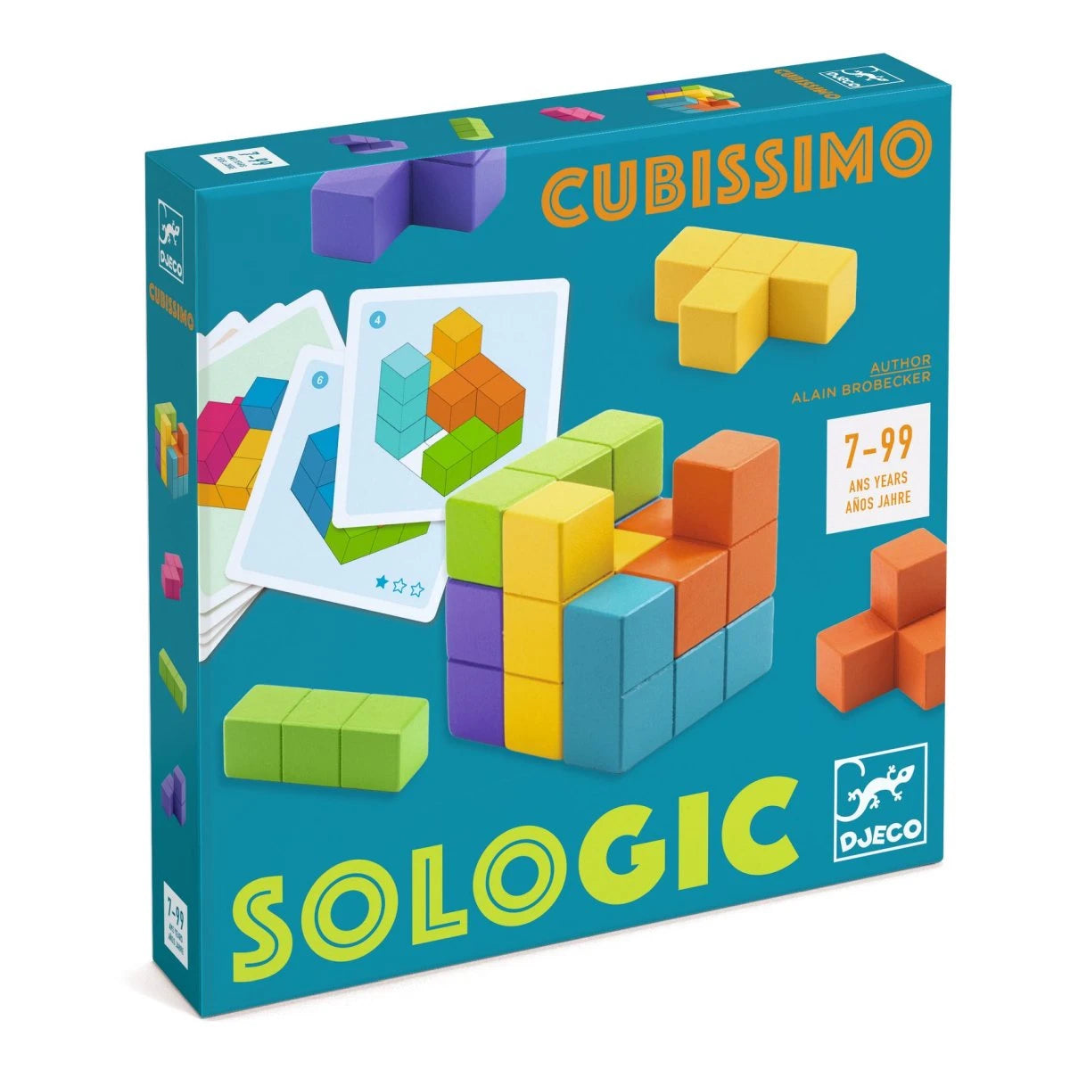 Djeco Logikspiel „Cubissimo“ – 3D-Knobelspaß ab 7 Jahren