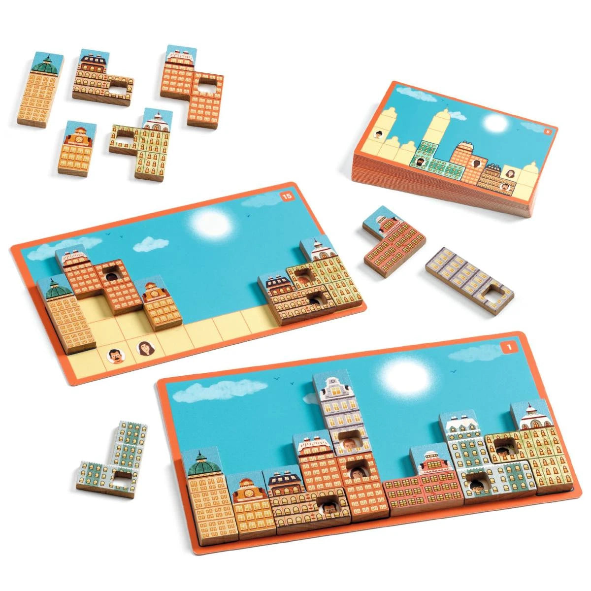 Djeco Logikspiel „Archilogic – Sologic“ ab 5 Jahren aus Holz