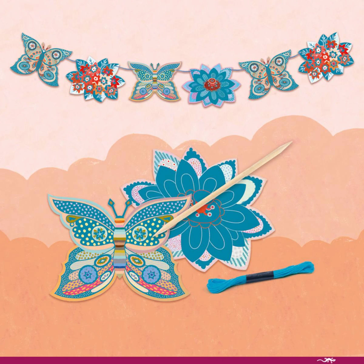 Multi-Activity Kit: Blumengarten - Djeco