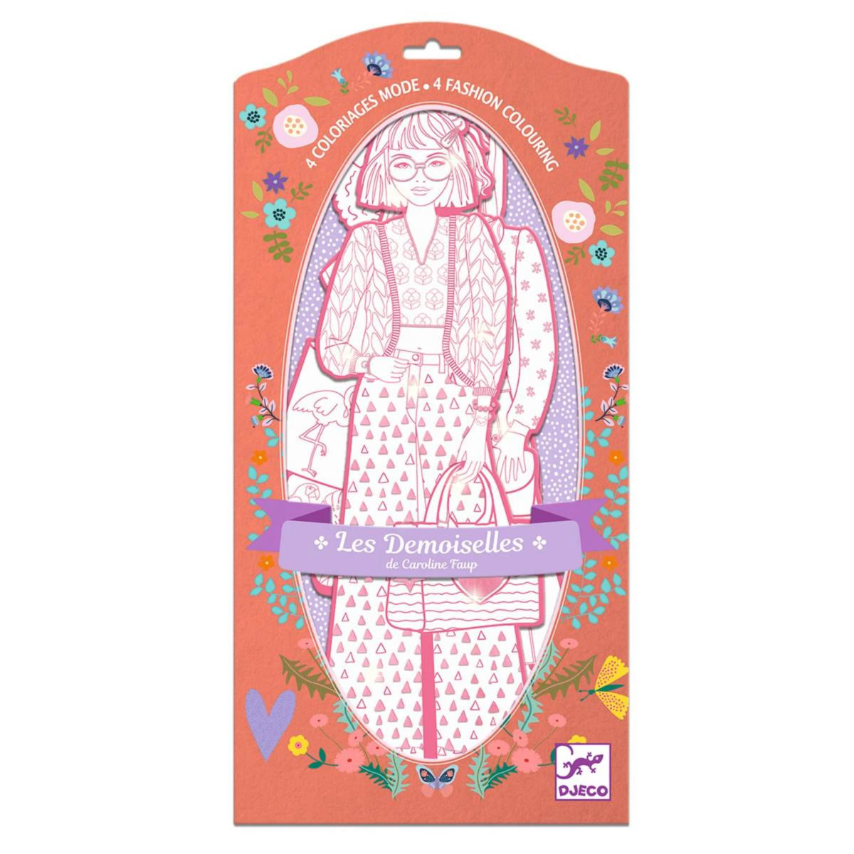 Fashion Ausmalbilder - Djeco