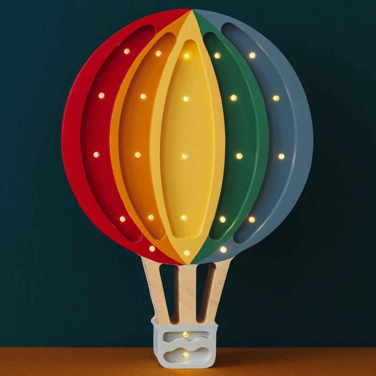 Holzlampe Heißluftballon - Little Lights