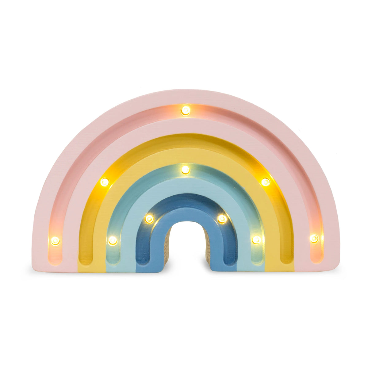 Holzlampe Regenbogen mini - Little Lights