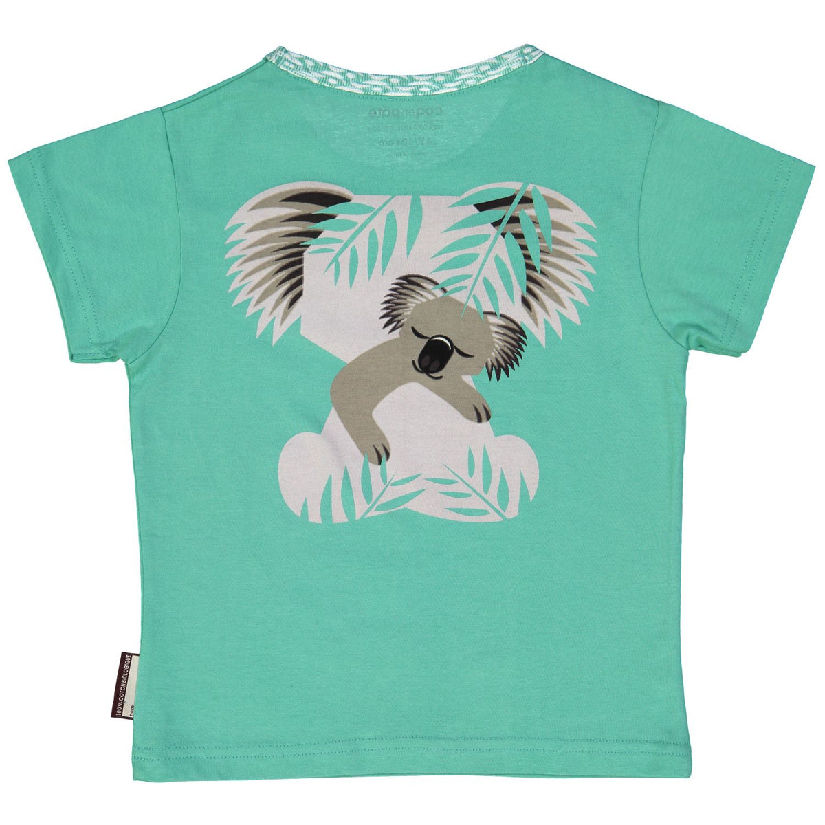 Coq en Pâte – Kinder T-Shirt Koala – Türkis