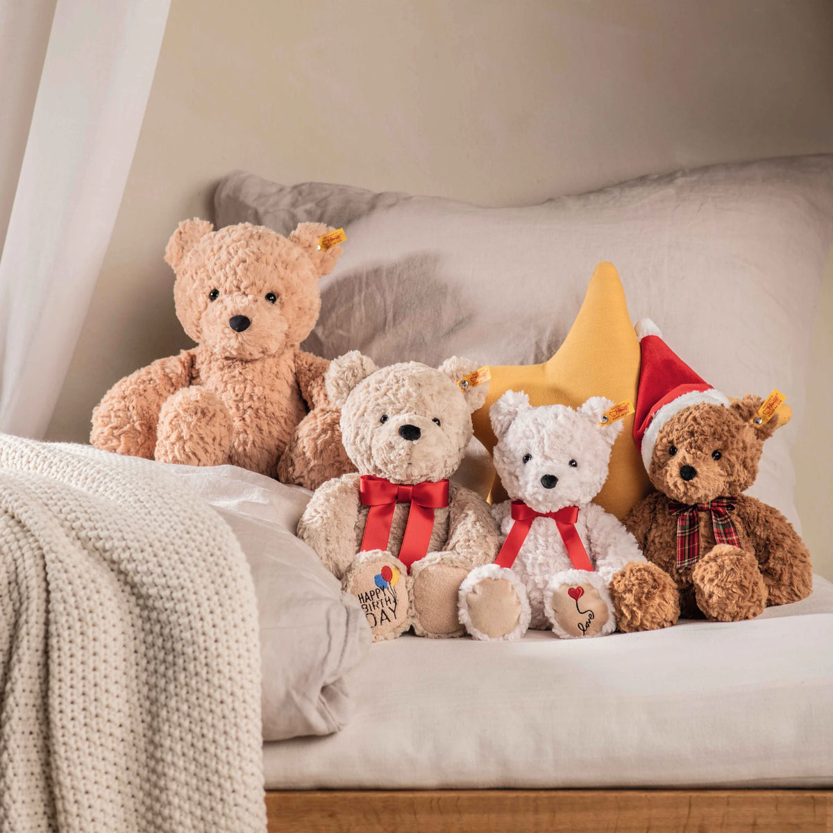 Teddybär Jimmy 30 braun christmas - Steiff