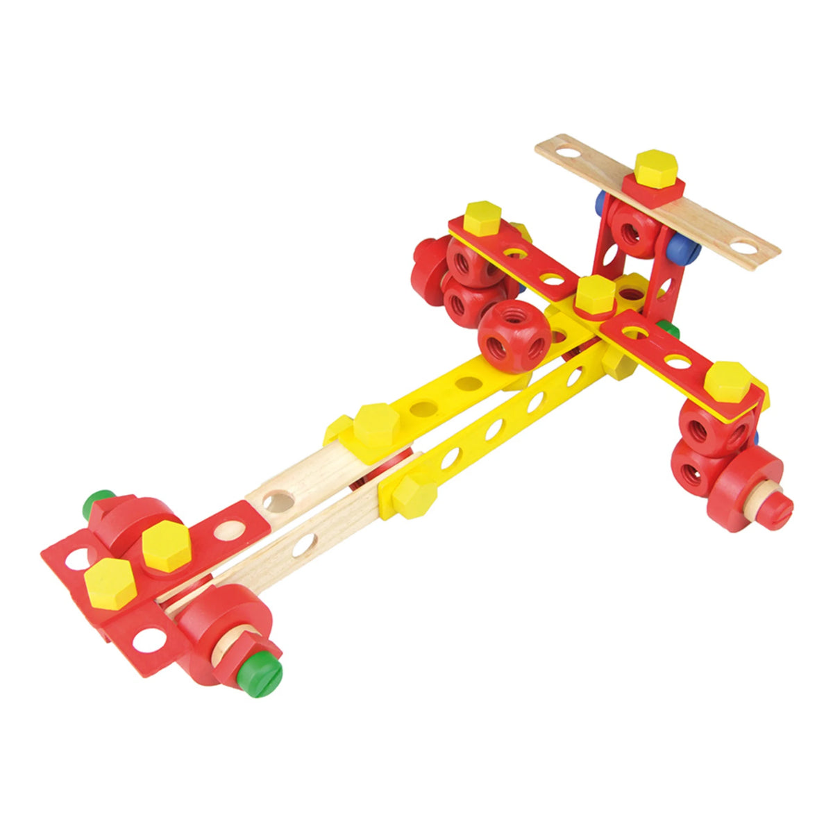 Holz-Konstruktionsset „Batibloc“ (106 Teile) - Vilac