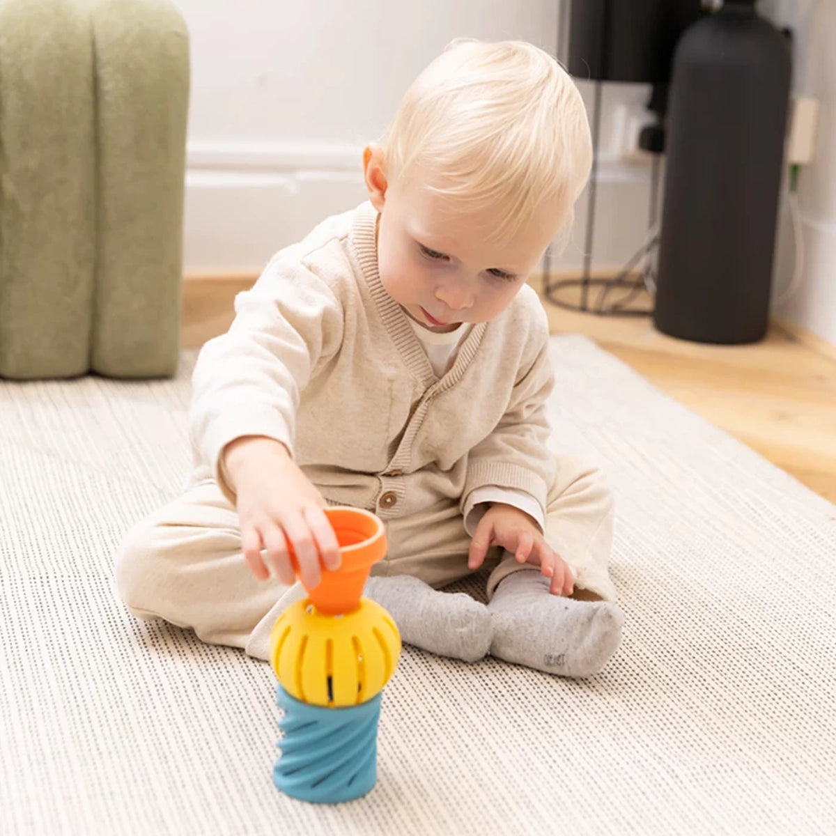 FLEX – Sensorisches Spielzeug aus Silikon – 3-teilig