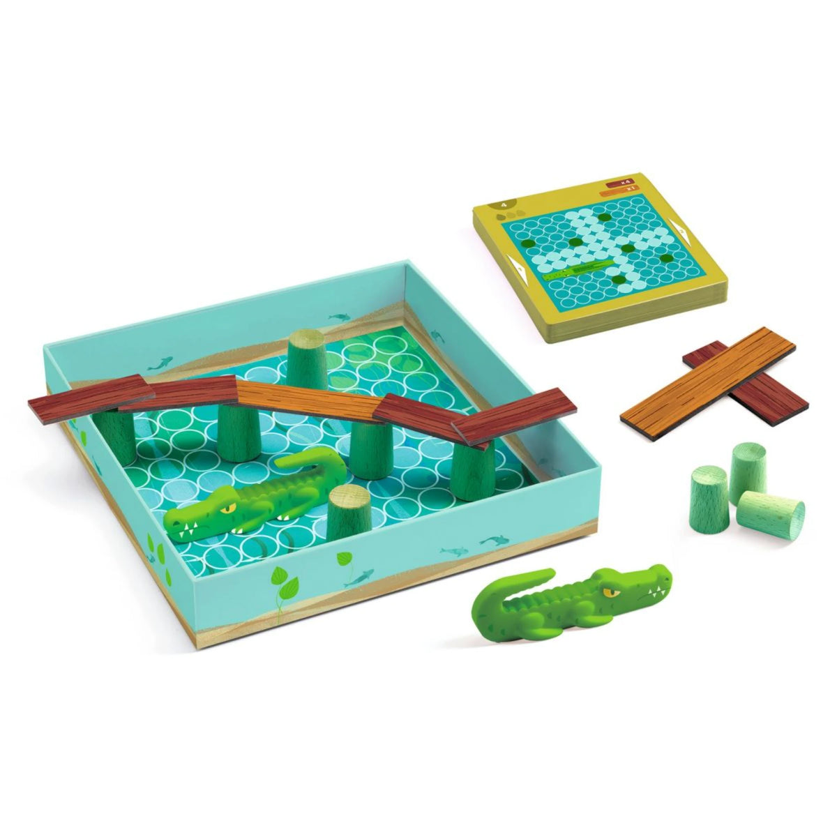 Djeco – Logikspiel „Croco Bridge