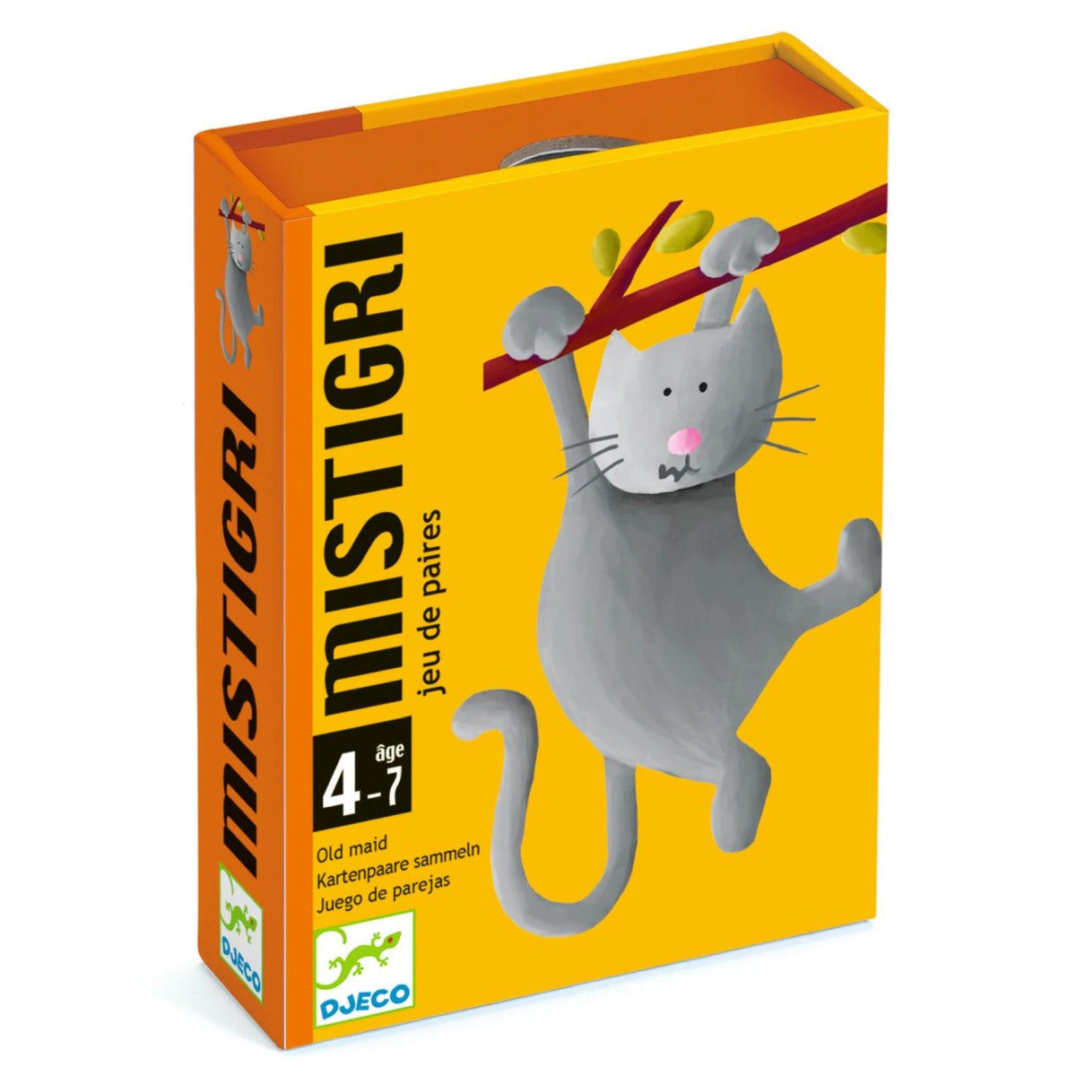 Djeco Kartenspiel „Mistigri“ – Klassiker ab 4 Jahren für Kinder
