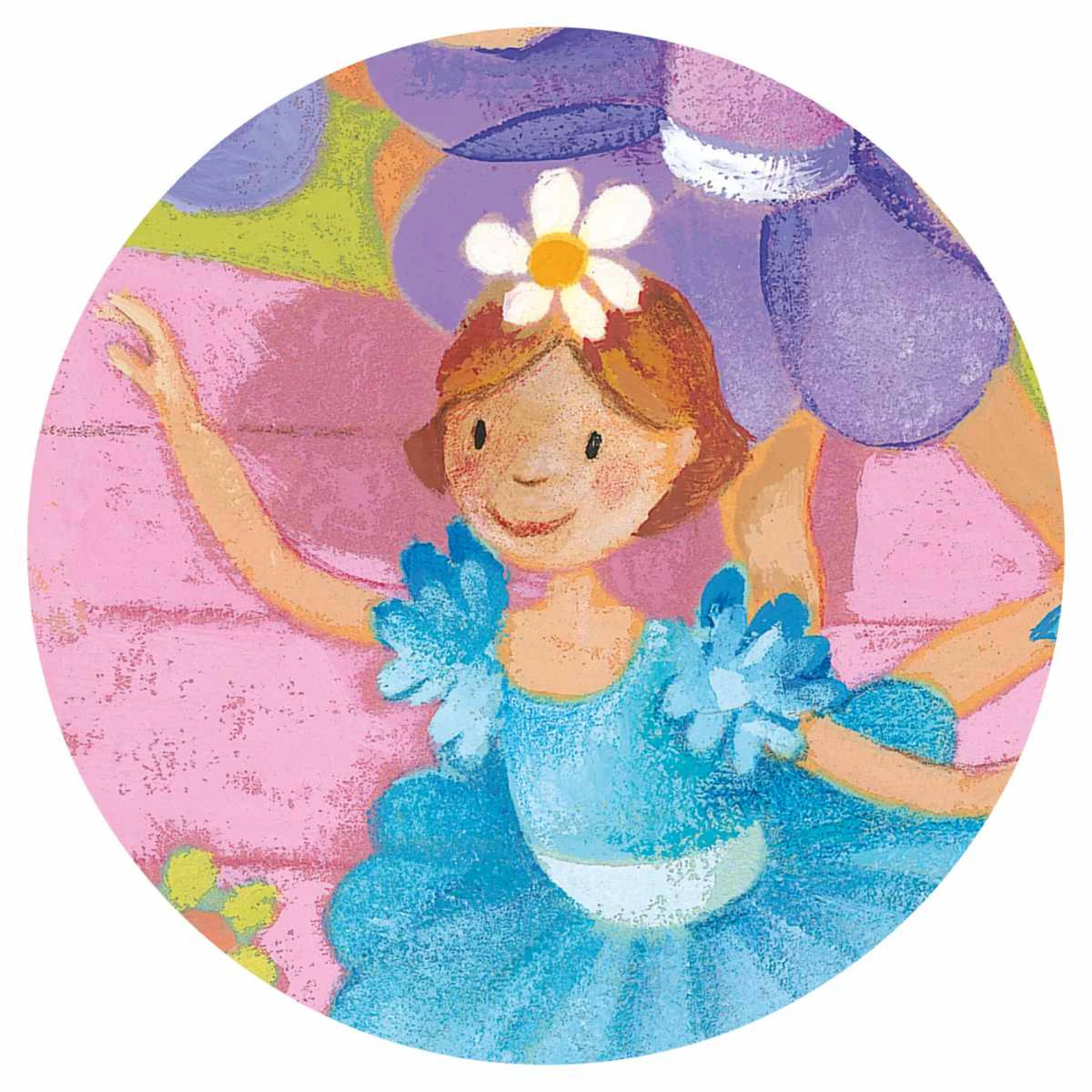 Djeco Kinderpuzzle „Ballerine à la Fleur“ – 36 Teile ab 4 Jahren