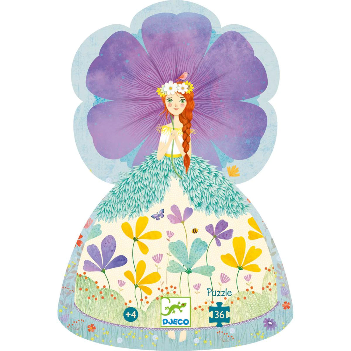 Djeco Kinderpuzzle „La Princesse du Printemps“ – 36 Teile ab 4 Jahren