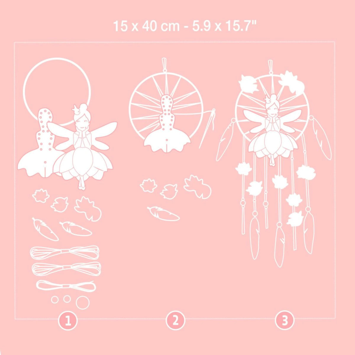 DIY: Traumfänger Lotusfee - Djeco