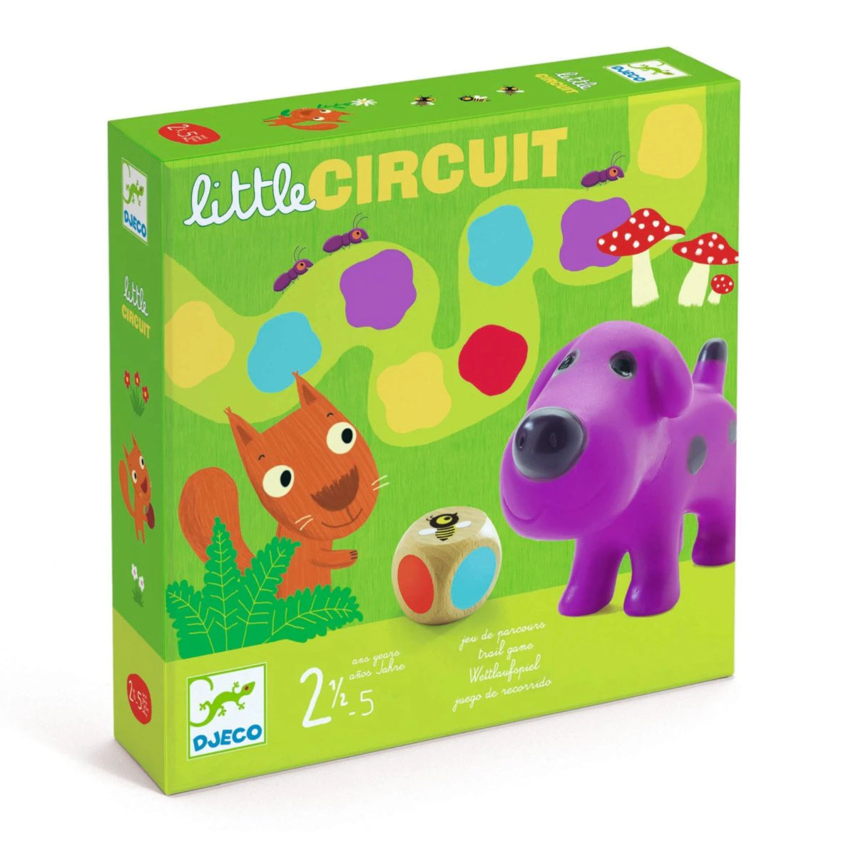 Djeco „Little Circuit“ – erstes Farbspiel ab 2½ Jahren für Kleinkinder