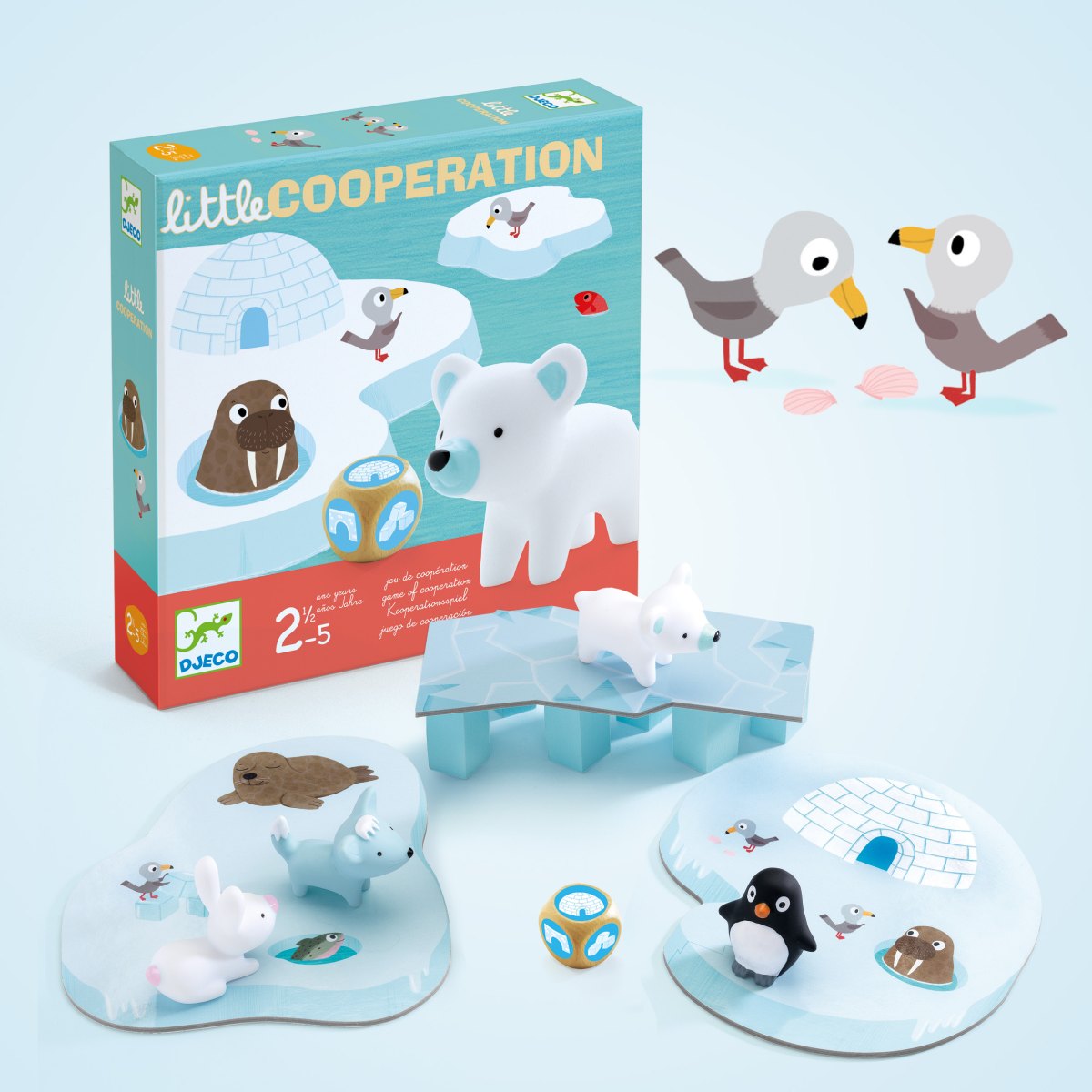 Djeco „Little Cooperation“ – Kooperationsspiel ab 2½ Jahren für Kinder