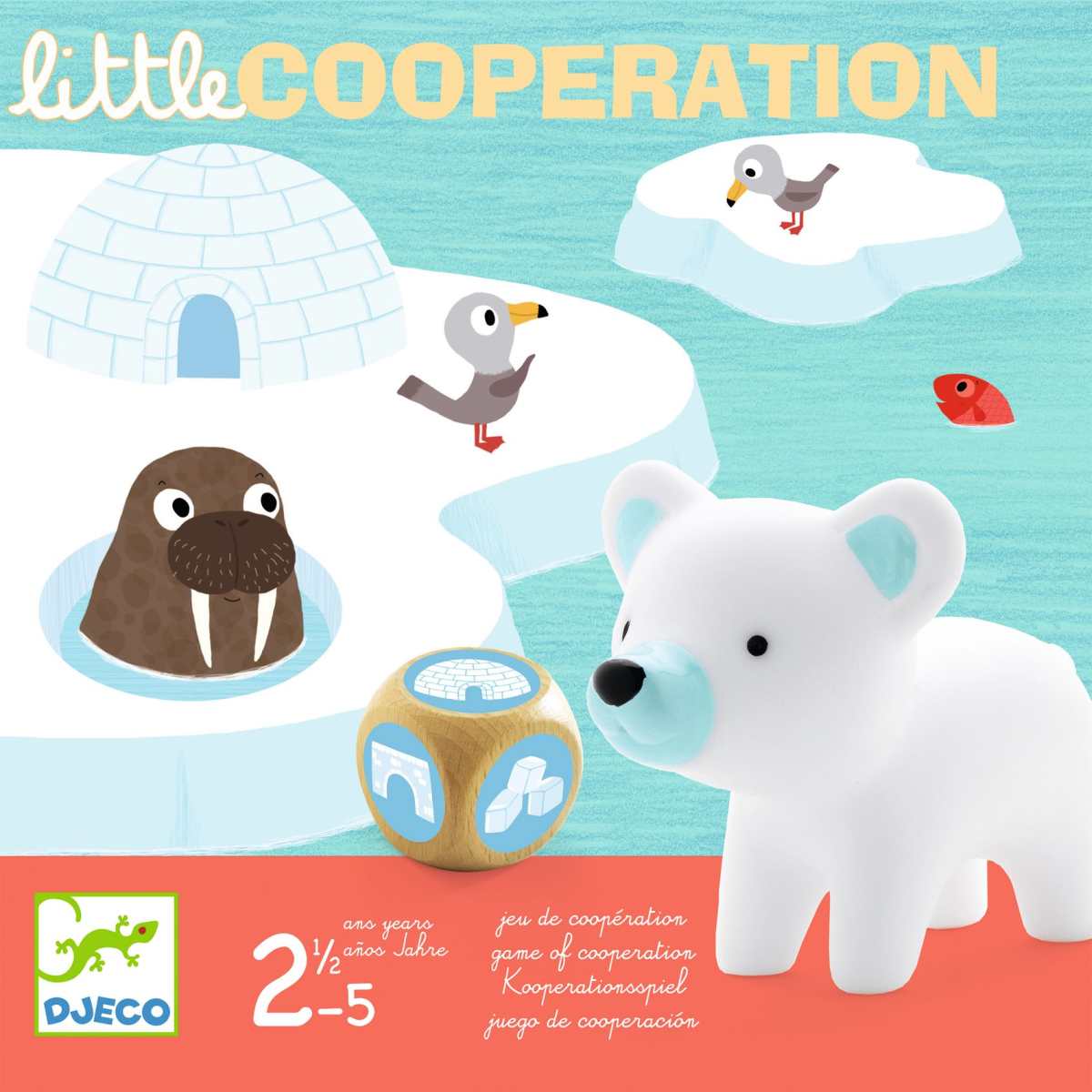 Djeco „Little Cooperation“ – Kooperationsspiel ab 2½ Jahren für Kinder