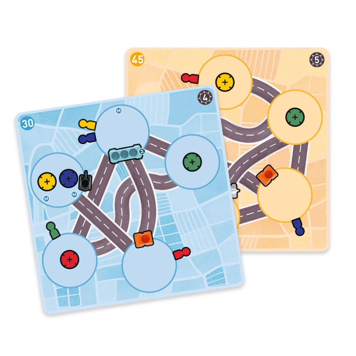 Djeco Spiel „Traffic Logic“ – kniffliges Solospiel mit 60 Aufgaben ab 8 Jahren