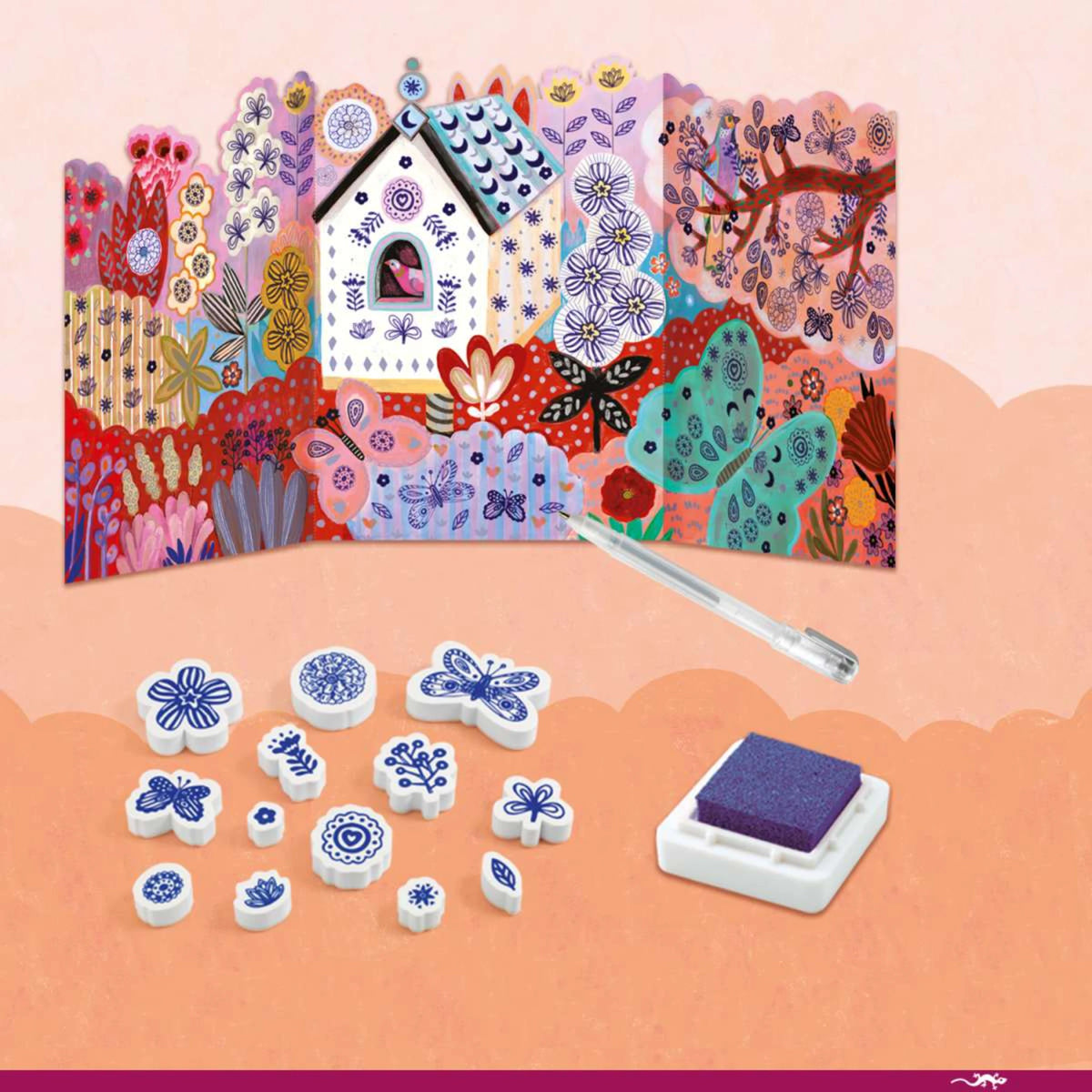 Multi-Activity Kit: Blumengarten - Djeco