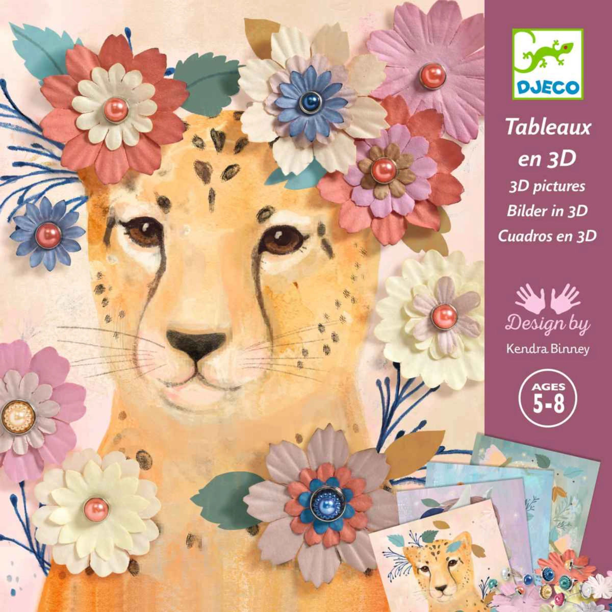 Papierkunst: Blumenkrone - Djeco
