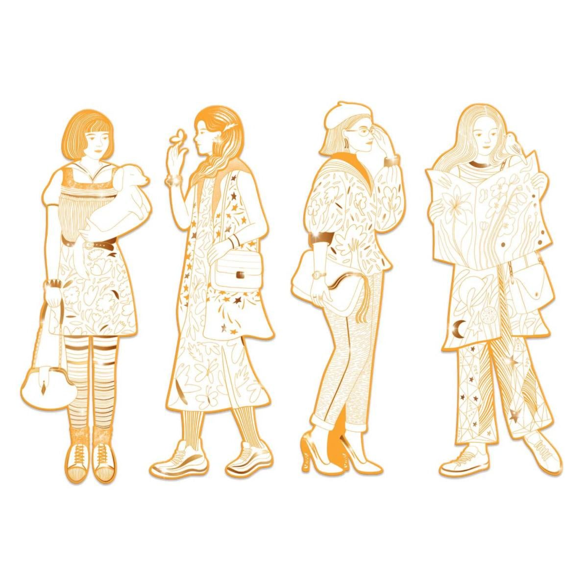 Fashion Ausmalbilder - Djeco