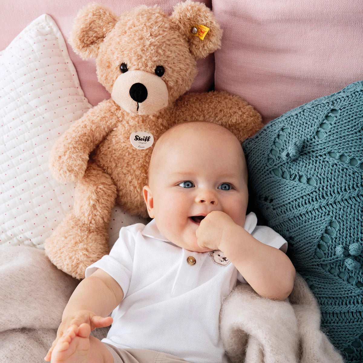 Teddybär Fynn – 40 cm – Beige