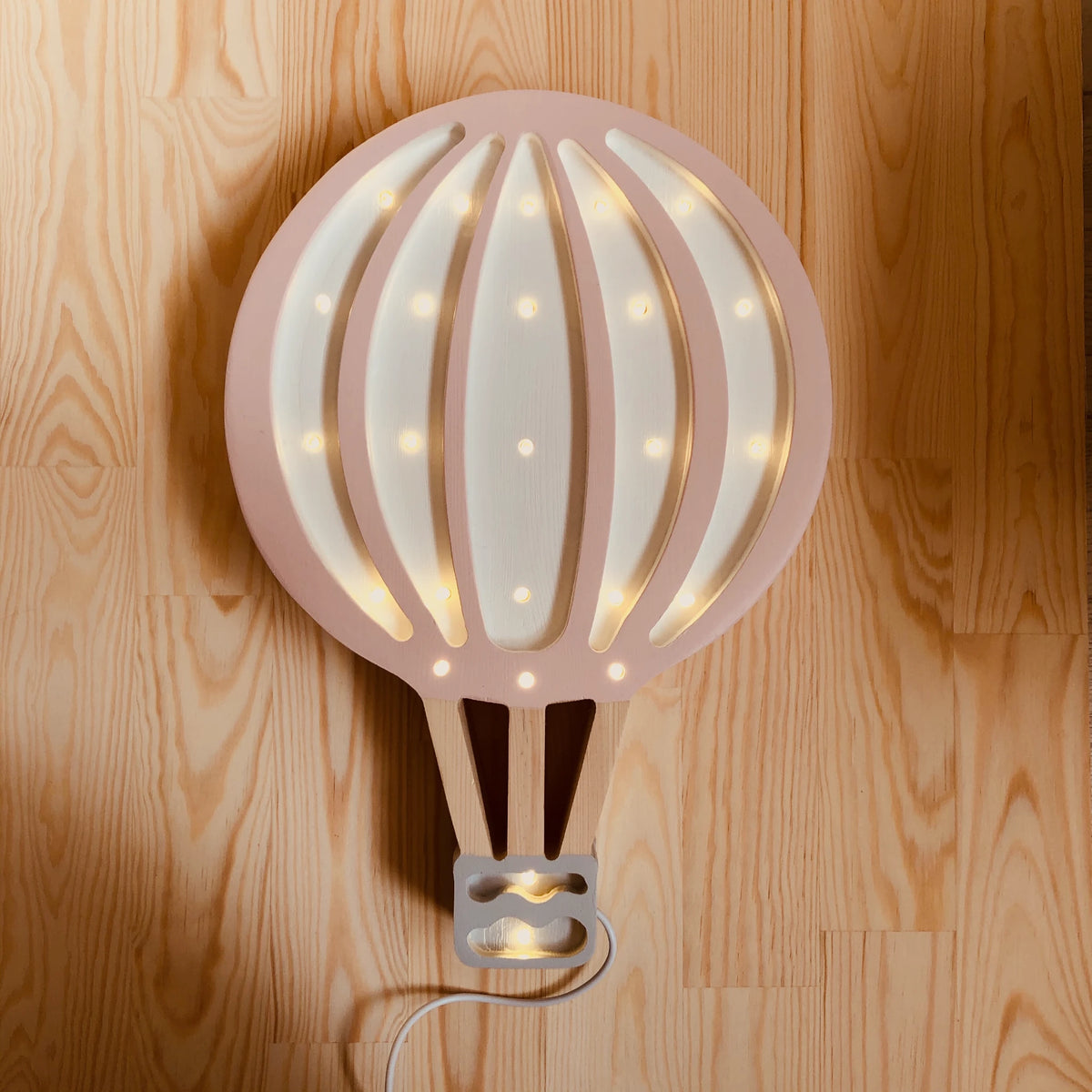 Holzlampe Heißluftballon - Little Lights