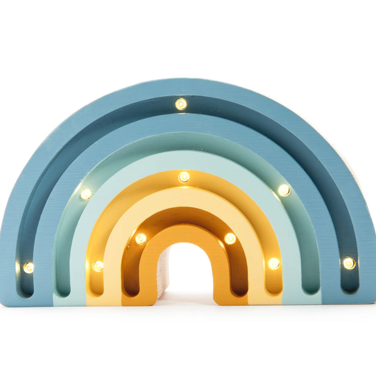 Holzlampe Regenbogen mini - Little Lights