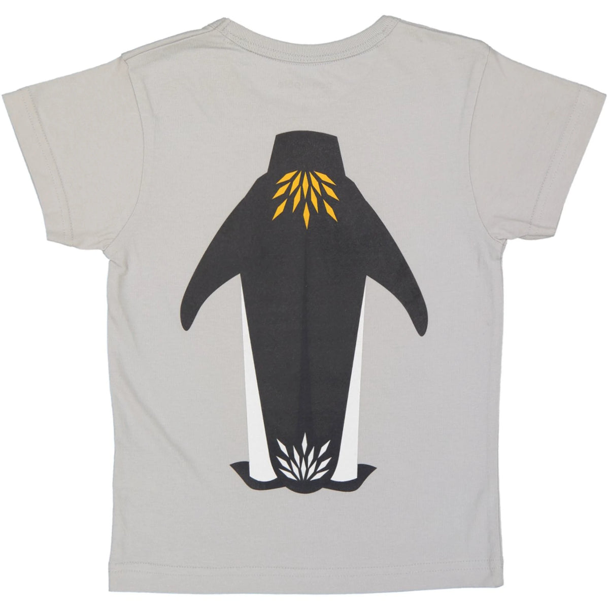 Coq en Pâte – Kinder T-Shirt Pinguin – Grau