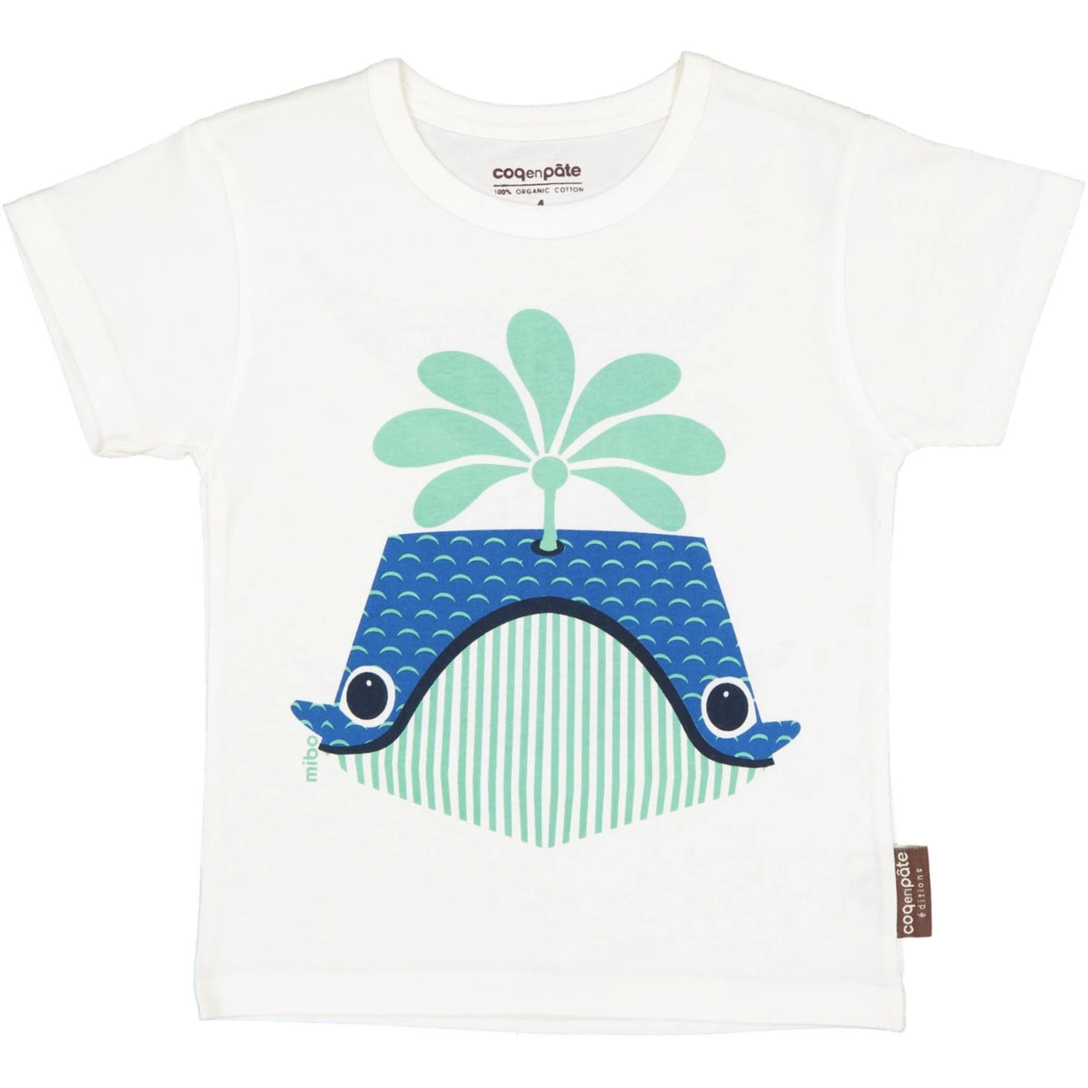 Coq en Pâte – Kinder T-Shirt Wal – Weiss