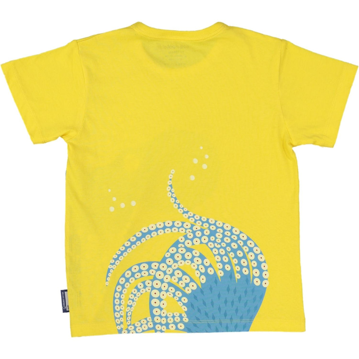 Coq en Pâte – Kinder T-Shirt Oktopus – Gelb